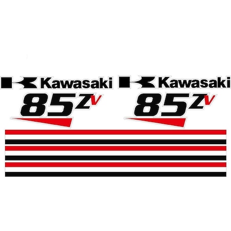 Aftermarket New Fits kawasaki Wheel Loader 85ZV Decal Set KAW85ZVDECALSET